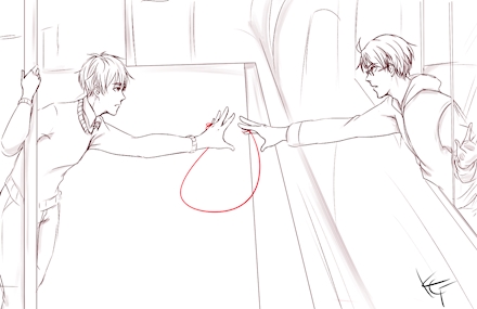 Red String of Fate Usuk
